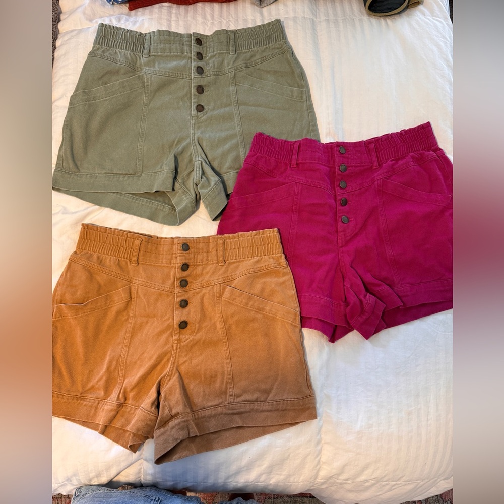 Knox Rose pull on utility shorts bundle